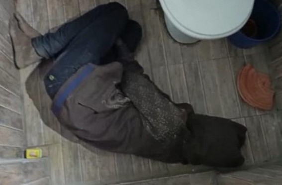 A drug addicted man was recovered in an intoxicated state from inside Durga Bari Toilet room in Agartala A drug addicted man was recovered in an intoxicated state from inside Durga Bari Toilet room in Agartala